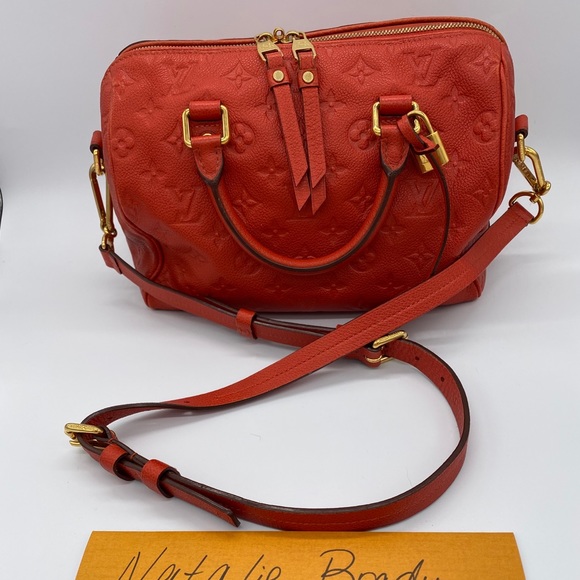 Louis Vuitton Speedy Bandouliere 25 Mono Empreinte - Picture 6 of 12